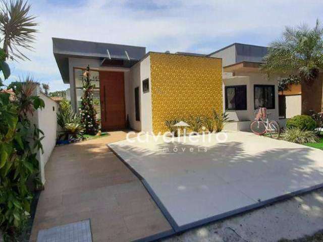 Casa com 4 dormitórios à venda, 180 m² por R$ 780.000,00 - Chácaras de Inoã - Maricá/RJ