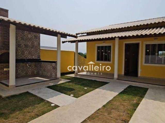 Casa com 2 dormitórios à venda, 75 m² por R$ 370.000,00 - Ponta Grossa - Maricá/RJ