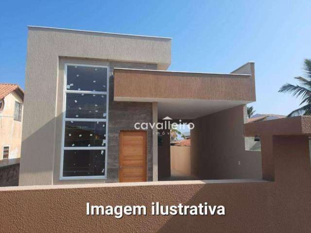 Casa com 2 dormitórios à venda, 78 m² - Guaratiba - Maricá/RJ