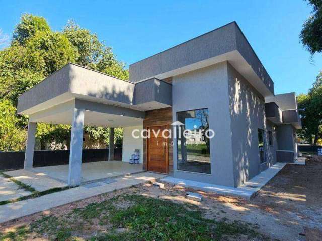 Casa com 3 dormitórios à venda, 189 m² - Ubatiba - Maricá/RJ