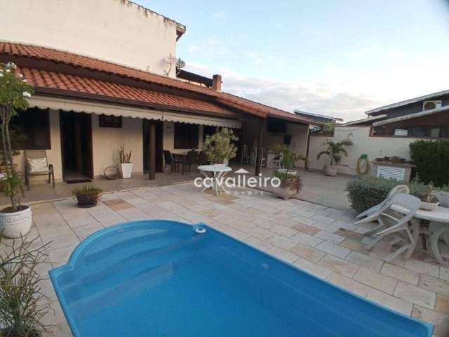 Casa com 4 dormitórios à venda, 180 m² por R$ 600.000,00 - Ponta Grossa - Maricá/RJ