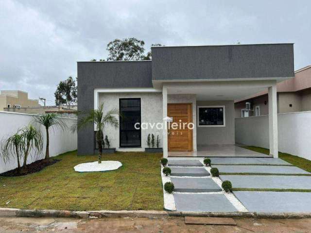 Casa com 3 dormitórios à venda, 105 m² por R$ 600.000,00 - Caxito - Maricá/RJ