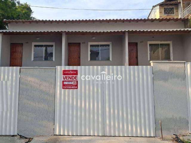 Casa com 2 dormitórios à venda, 66 m² por R$ 320.000,00 - Parque Nanci - Maricá/RJ