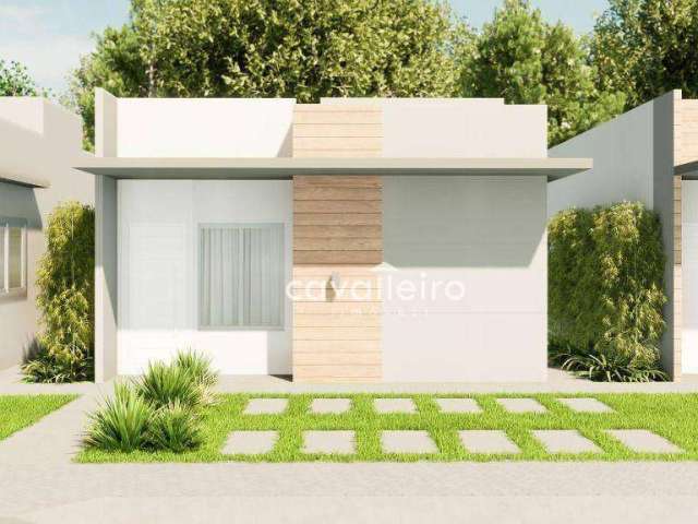 SMART VILLE MARICÁ  - Casas com 2 dormitórios à venda, 51 m² por R$ 251.500 - Ubatiba - Maricá/RJ