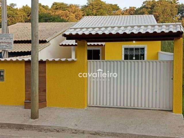 Casa com 2 dormitórios à venda, 62 m² por R$ 300.000,00 - Bambuí - Maricá/RJ