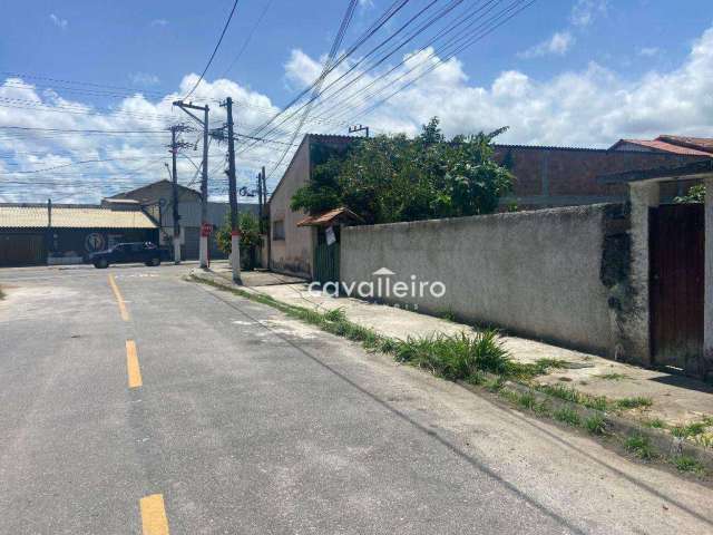 Terreno comercial e multifamiliar à venda, 414 m² por R$ 250.000 - Caxito - Maricá/RJ