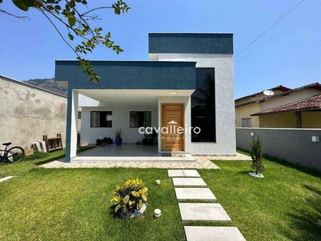 Casa com 3 dormitórios à venda, 137 m² por R$ 650.000,00 - Inoã - Maricá/RJ