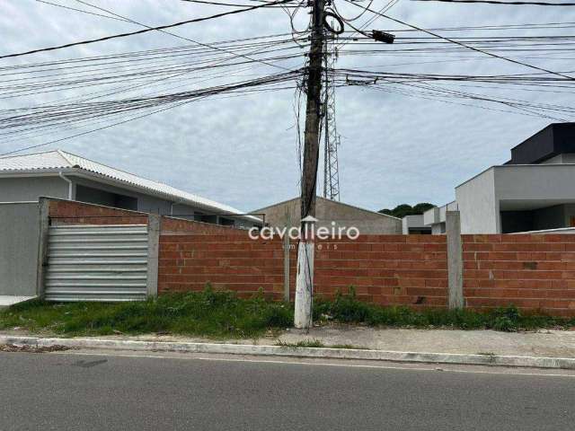 Terreno à venda, 439 m² por R$ 318.000,00 - Jardim Atlântico Central - Maricá/RJ