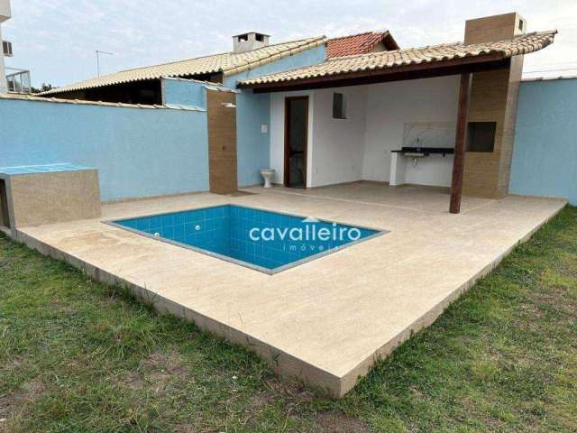 Casa com 3 quartos, sendo 1 suíte, com 132 m², à venda por R$ 499.000,00 - São José do Imbassaí - Maricá/RJ