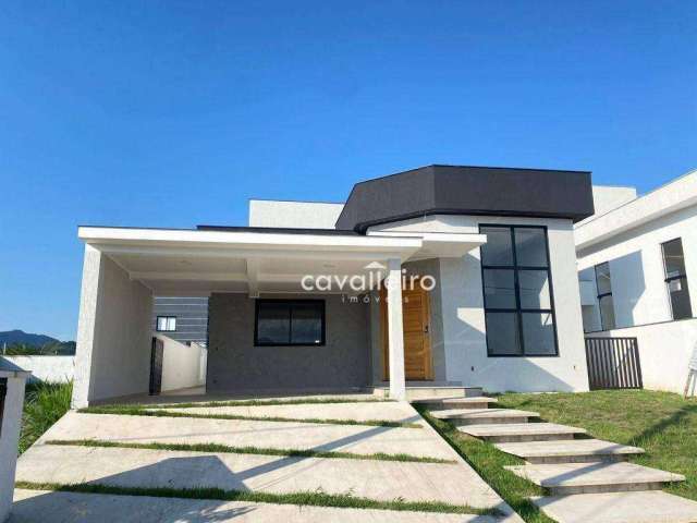 Casa condomínio Alphaville 1, com 3 dormitórios à venda, 172 m² por R$ 990.000 - Inoah - Maricá/RJ