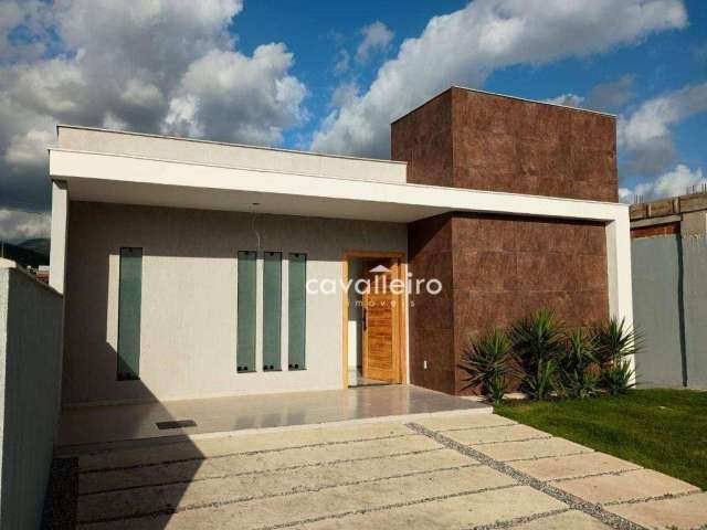 Casa com 3 dormitórios à venda, 100 m² por R$ 495 mil - Ubatiba - Maricá/RJ