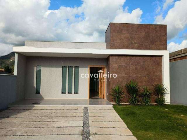 Casa com 3 dormitórios à venda, 100 m² por R$ 495.000,00 - Ubatiba - Maricá/RJ