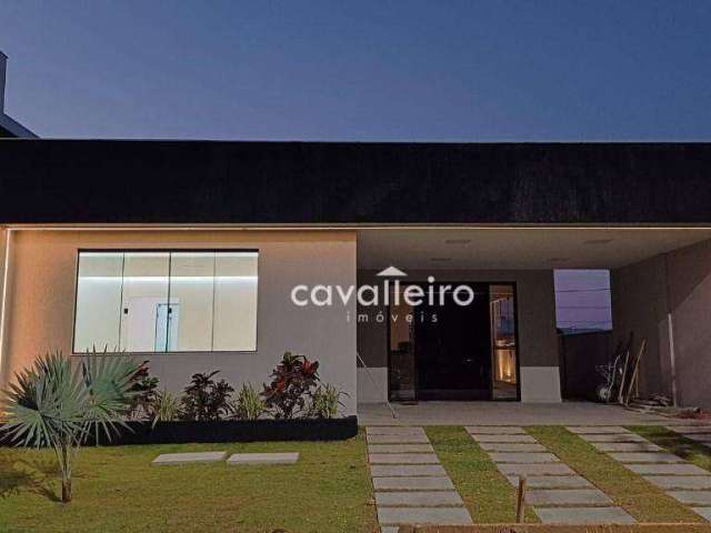 Casa Condomínio Alphaville 2, com 3 dormitórios, 2 Suítes,  198 m² por R$ 1.500.000 - Maricá/RJ