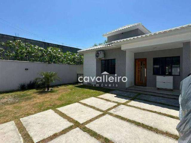 Casa com 3 dormitórios à venda, Porteira Fechada  por R$ 790.000 - Jardim Atlântico Central (Itaipuaçu) - Maricá/RJ