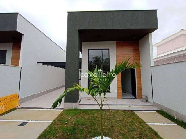 Casa com 3 dormitórios à venda, 128 m² por R$ 760.000,00 - Jardim Atlântico Oeste (Itaipuaçu) - Maricá/RJ