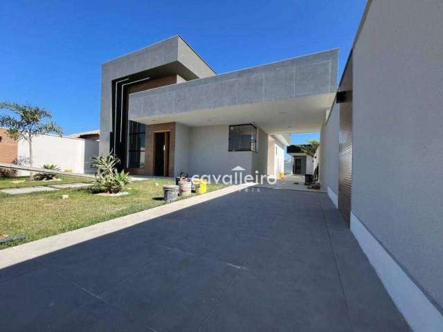 Casa com 3 dormitórios à venda, 139 m² por R$ 730.000,00 - Jardim Atlântico Leste (Itaipuaçu) - Maricá/RJ