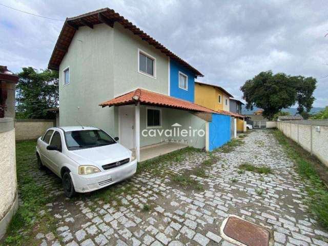 R$230.000 - Casa duplex com 2 quartos pertinho da Rodovia, Tubarão e comércio local - Chácaras de Inoã - Maricá/RJ