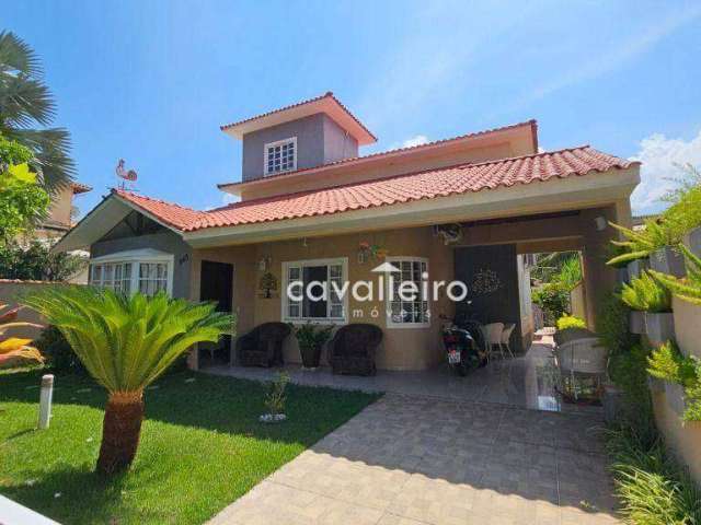 Casa Condomínio Bosque de Itabeba, com 4 Quartos, 2 Suítes, Piscina, Área Gourmet, à venda, 251 m² por R$ 1.800.000 - São José de Imbassai - Maricá/RJ