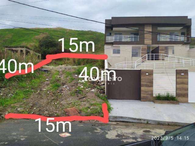 Terreno Multifamiliar à venda, 600 m² por R$ 150.000 - Ponta Grossa - Maricá/RJ