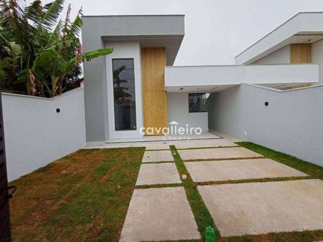 Casa com 3 dormitórios à venda, 109 m² por R$ 665.000,00 - Jardim Atlântico Oeste (Itaipuaçu) - Maricá/RJ