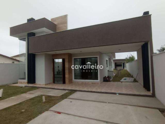 Casa com 3 dormitórios à venda, 145 m² - Jardim Atlântico Central (Itaipuaçu) - Maricá/RJ