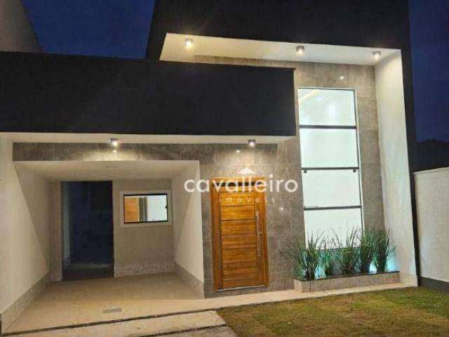 Casa com 3 dormitórios à venda, 120 m² por R$ 699.000,00 - Jardim Atlântico Oeste (Itaipuaçu) - Maricá/RJ