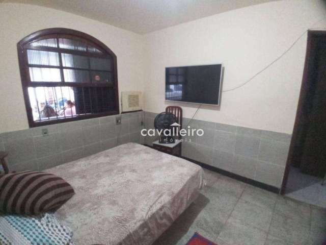 2 Casas em um único terreno na Mumbuca - Maricá; 4 quartos, sendo 1 suíte, com Piscina e Churrasqueira, à venda por R$ 450.000