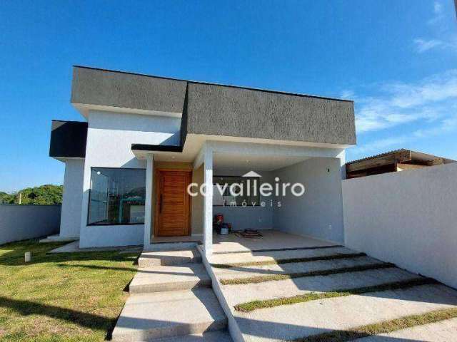 Casa com 3 dormitórios à venda, 110 m² por R$ 450.000,00 - Ubatiba - Maricá/RJ