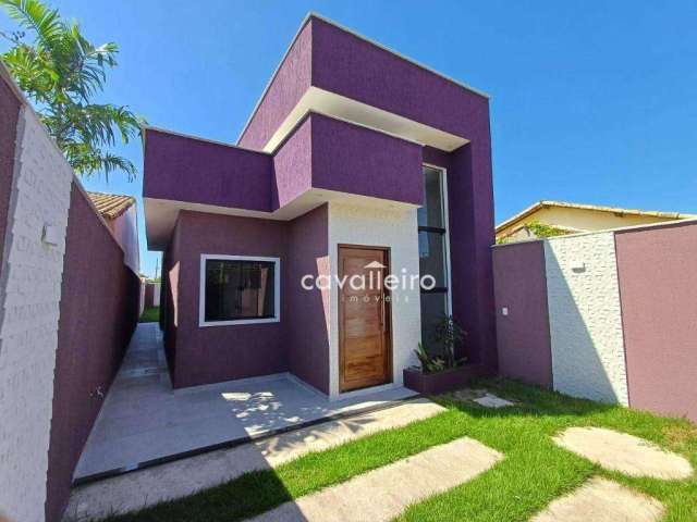 Casa com 3 dormitórios à venda, 88 m² por R$ 580.000,00 - Jardim Atlântico Leste (Itaipuaçu) - Maricá/RJ