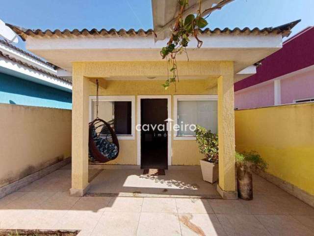 Casa com 3 dormitórios à venda, 117 m² por R$ 600.000,00 - Jardim Atlântico Oeste (Itaipuaçu) - Maricá/RJ