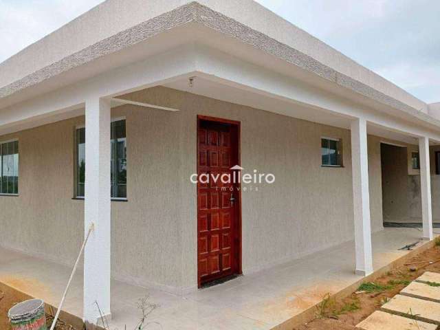 Casa com 2 dormitórios à venda, 75 m² por R$ 310.000  - São José do Imbassaí - Maricá/RJ