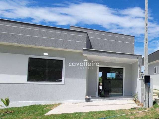 Casa com 2 dormitórios à venda, 65 m² por R$ 370.000,00 - Caxito - Maricá/RJ