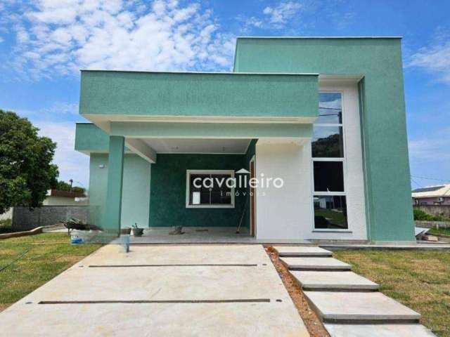 Casa com 3 dormitórios à venda, 123 m² por R$ 650.000,00 - São José de Imbassai - Maricá/RJ