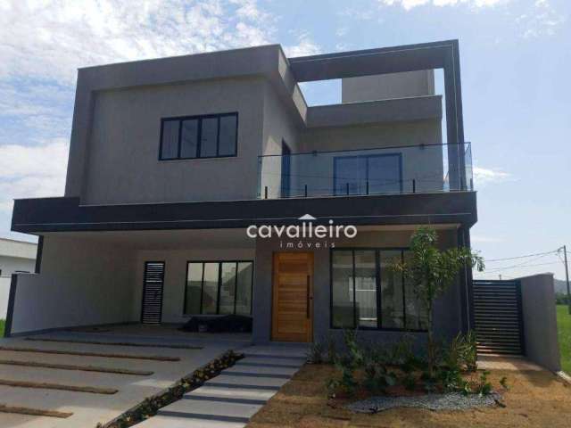 Casa Duplex, Condomínio Alphaville 2, Área Gourmet, com 4 dormitórios à venda, 231 m² por R$ 1.600.000,00 - Maricá/RJ