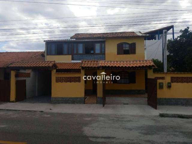 Casa com 4 quartos, sendo 2 suítes, com churrasqueira,  com 264 m² por R$ 390 mil - Cordeirinho - Maricá/RJ