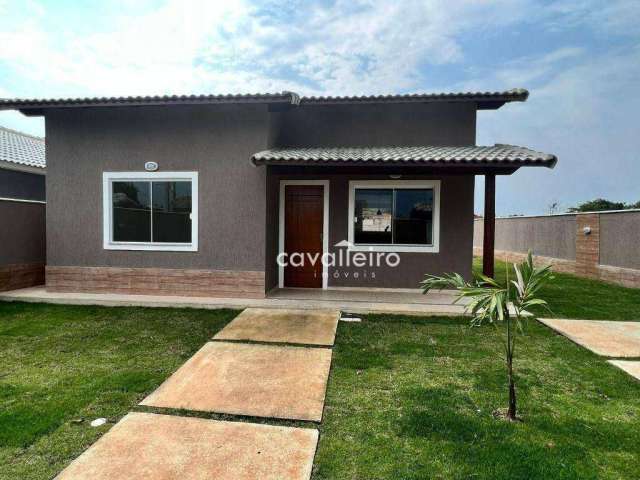 Casa com 2 dormitórios à venda, 74 m² por R$ 450.000,00 - Jardim Atlântico Central (Itaipuaçu) - Maricá/RJ