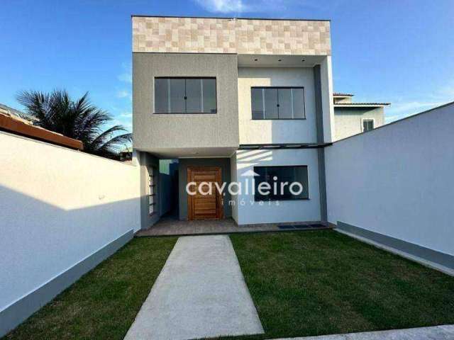 Casa com 4 dormitórios à venda, 150 m² - Jardim Atlântico Central (Itaipuaçu) - Maricá/RJ