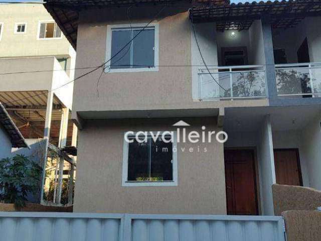 Casa com 2 dormitórios à venda, 76 m² por R$ 320.000,00 - Jacaroá - Maricá/RJ