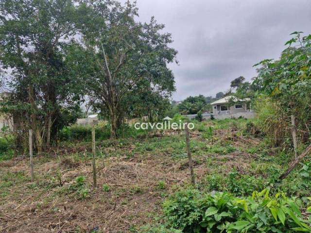 Terreno à venda, 370 m² por R$ 85.000,00 - Recanto da Lagoa - Maricá/RJ