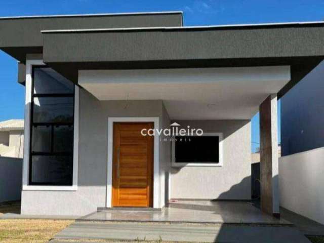 Excelente casa linear em condomínio próximo ao centro de Marica!!!