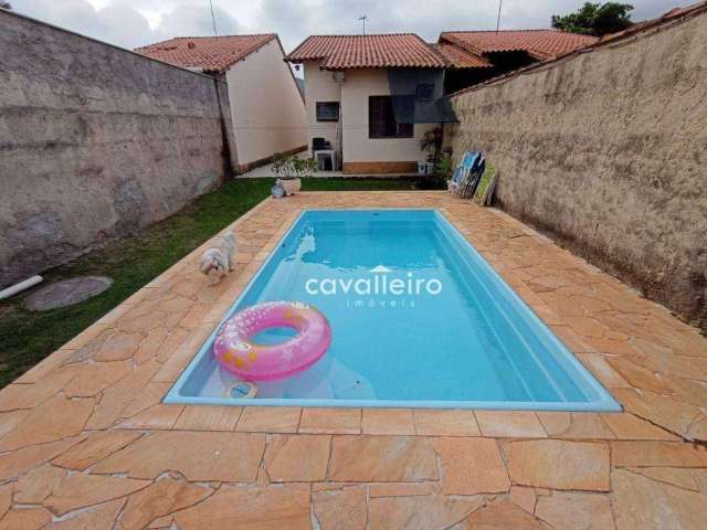 Casa com 2 dormitórios à venda, 68 m² por R$ 440.000,00 - Itaupuaçu - Maricá/RJ