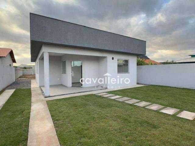 Casa com 3 dormitórios à venda, 98 m²  Jardim Atlântico Central (Itaipuaçu) - Maricá/RJ