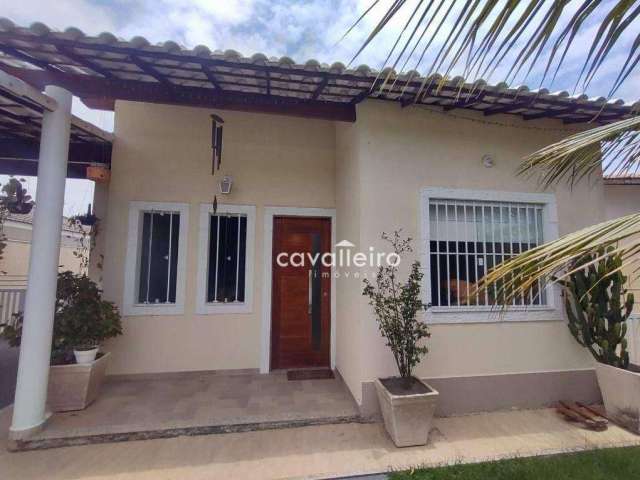 Casa com 3 dormitórios à venda, 100 m² por R$ 480.000,00 - Jardim Atlântico Central - Maricá/RJ