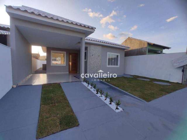 Casa com 2 dormitórios à venda, 79 m² por R$ 450.000,00 - Ubatiba - Maricá/RJ