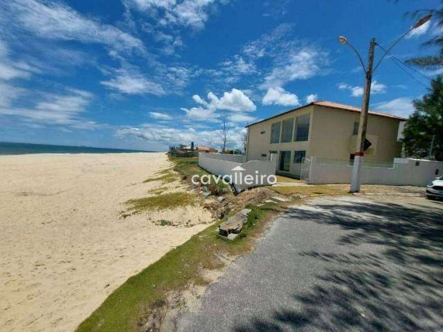 Oportunidade r$520.000 - casa pé na areia em guaratiba, maricá! com 5 quartos, piscina  e churrasqueira ??