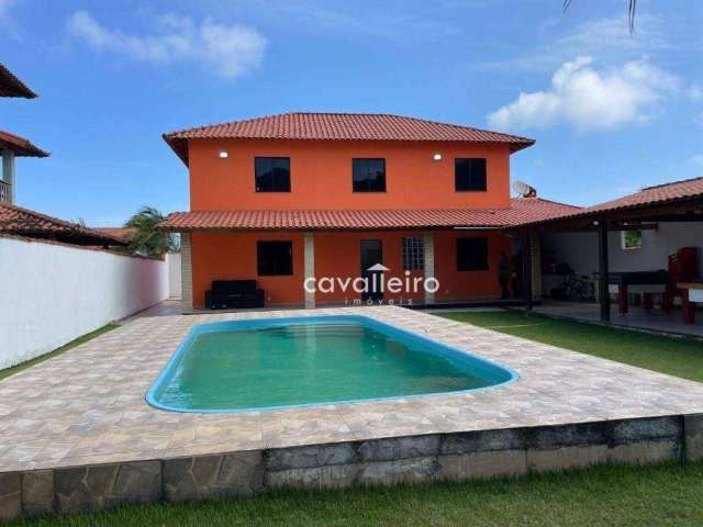 Casa com 3 dormitórios à venda, 257 m² por R$ 480.000,00 - Jaconé (Ponta Negra) - Maricá/RJ