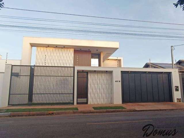 Casa de Alto Padrão com localização privilegiada em Lucas do Rio Verde!