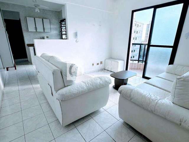 Apartamento com 1 quarto à venda na Rua Deputado Laércio Corte, 979, Vila Caiçara, Praia Grande, 48 m2 por R$ 279.000