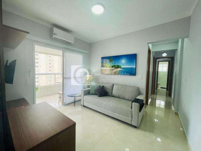 Locação Apartamento mobiliado, 2 dorms, Caiçara, Praia Grande