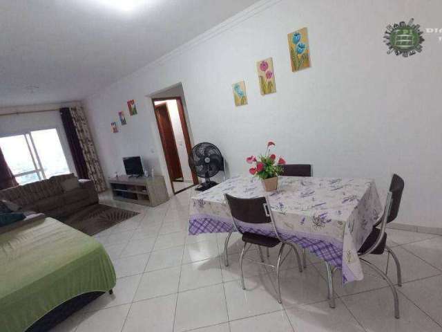 Apartamento 2 dormitórios, 1 suíte, 2 vagas, 200 metros da praia, à venda, 93 m² por R$ 424.000 - Vila Guilhermina - Praia Grande/SP